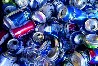 Aluminium scrap cans